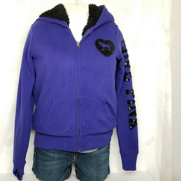 PINK Victoria's Secret Tops - Pink Zip-up Hoodie